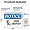 Signmission Safety Culture Sign, 24 in Width, Vinyl Decal, Rectangle OS-2PACK-NS-D-1824-L-18456 - alternate 3